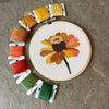 Zinnia No. 1 (5") - DIY Embroidery Kit