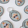 Keychain | Meowdy Partner Embroidered