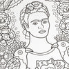 Coloring Book | Frida Kahlo