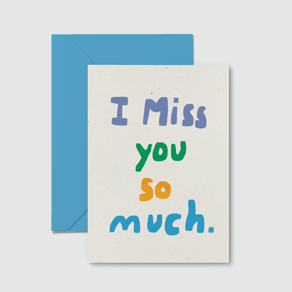 Card | I Miss You So Much