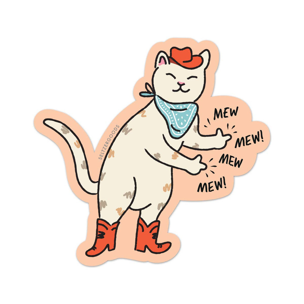 Sticker | Cowboy Kitty