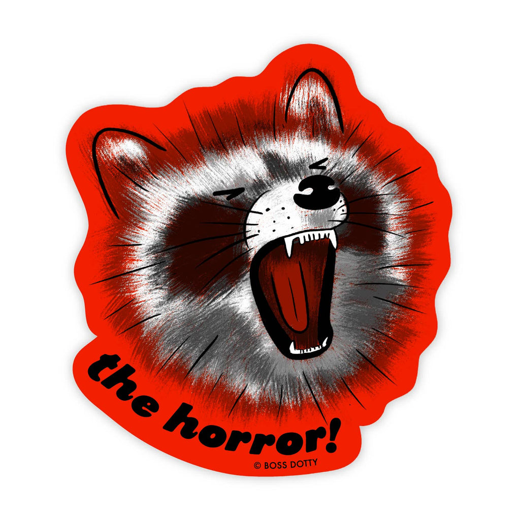 Sticker | Horror Raccoon