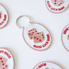 Keychain | Dice Embroidered