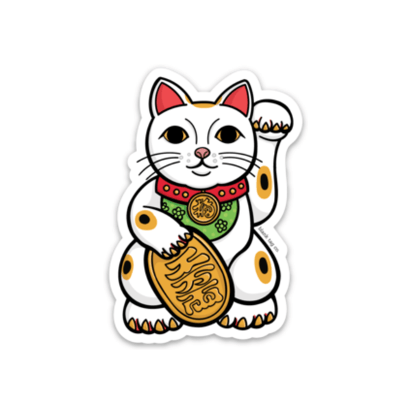 Sticker | Japanese Fortune Cat - Waterproof