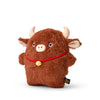 Plush Toy | Ricemoo -Brown Highland Cow