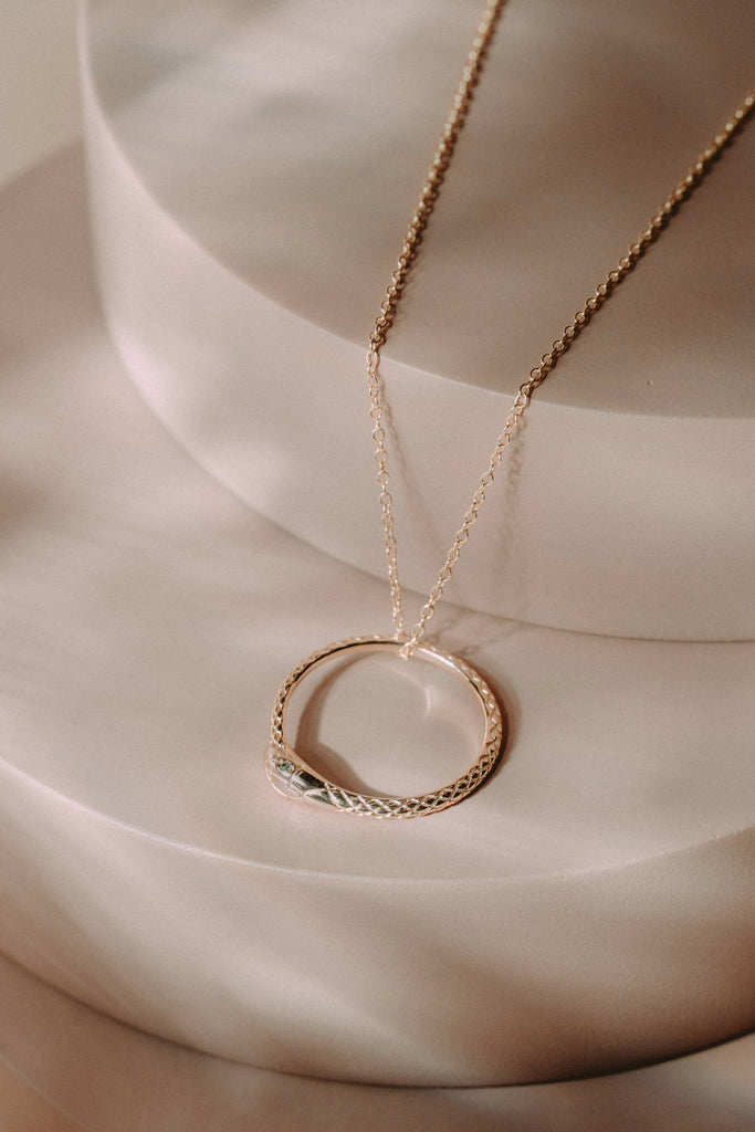 Necklace | Full Circle Serpent