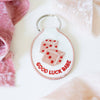 Keychain | Dice Embroidered