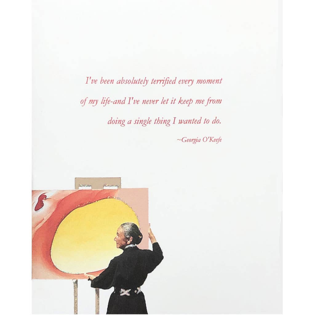 Card | Georgia O'Keeffe Quote