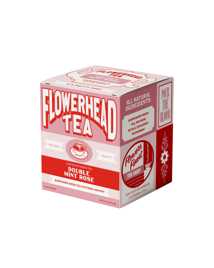 Tea Bags | Double Mint Rose