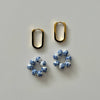 Earrings | Lujain Charm - Blue