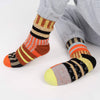 Slipper Socks | Patchwork Stripe