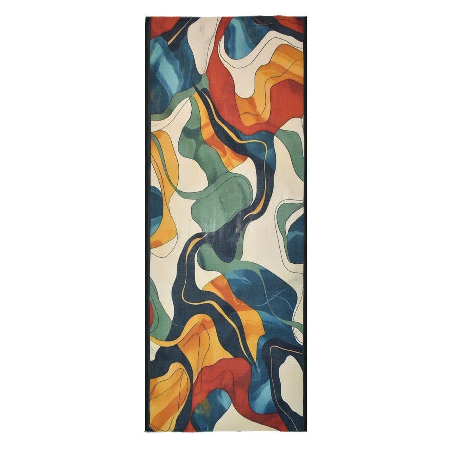 Modal Scarf | Dillard Abstract Swirl