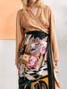 Scarf | Vintage Blooms Large Silk Square