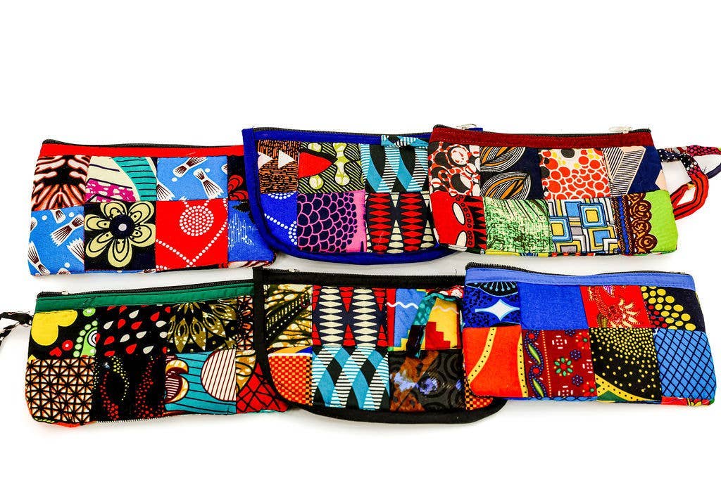 Patchwork Cosmetic Bag