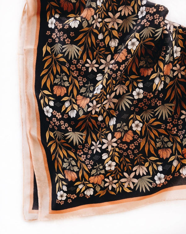 Bandana | Midnight Garden Floral Western