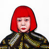 Posable fridge magnet Yayoi Kusama | Contemporary Artist