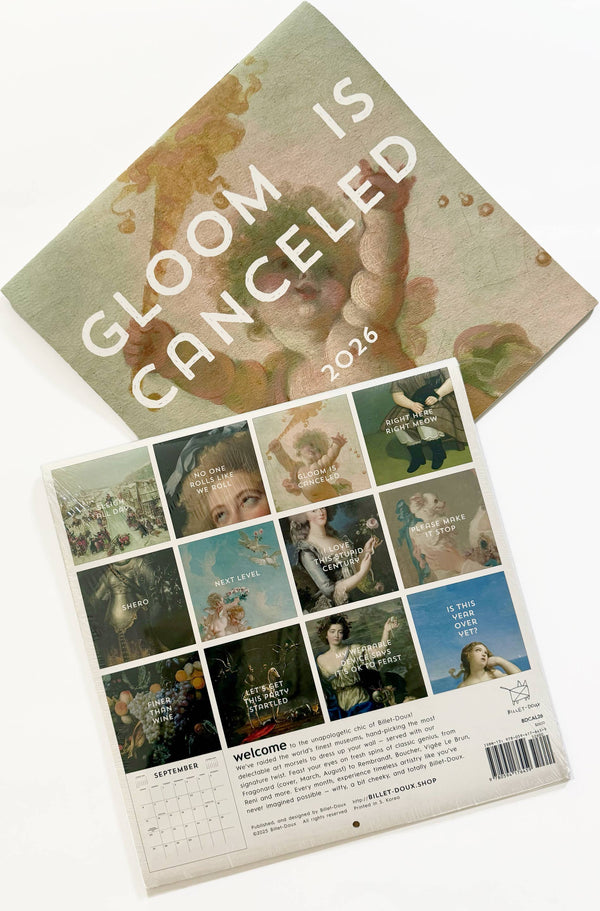 Calendar | Billet-Doux 2026 Wall Calendar