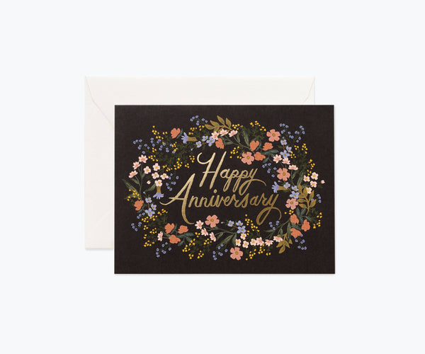 Card | Anniversary Wreath