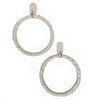 Earrings | Hoop Leather 140
