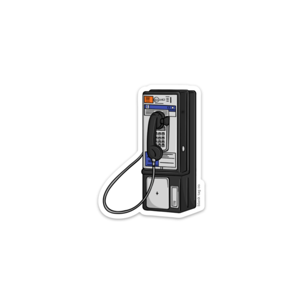 Sticker | Payphone - Waterproof