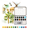 Forest-Themed Watercolor Coloring Box