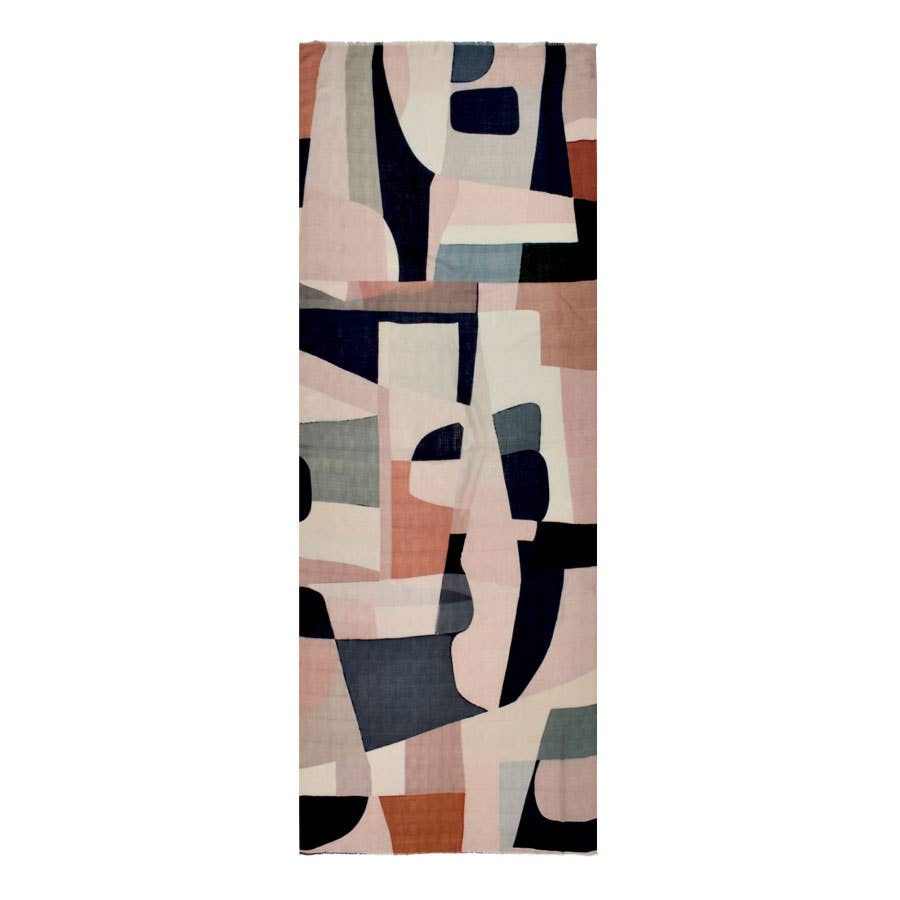 Scarf Shawl | Pakuna Abstract Geo