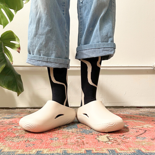 Socks | Ziggy, Black & Tan