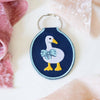 Keychain | Duck Embroidered