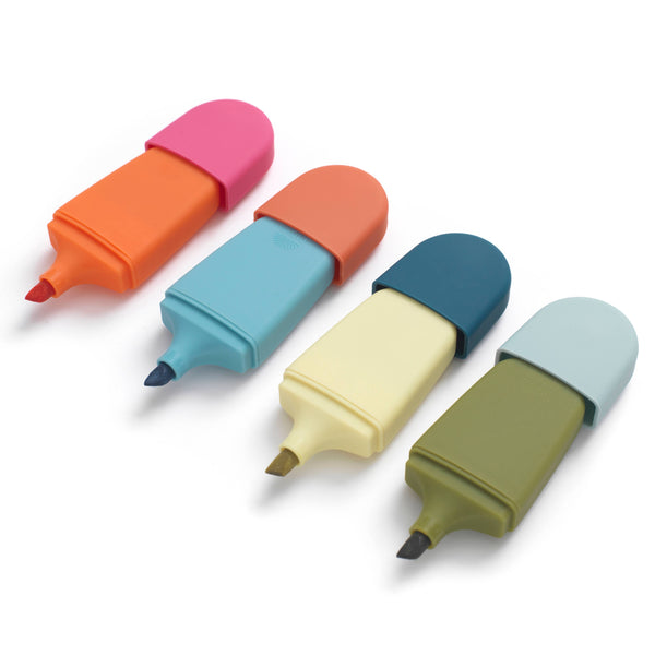 Bright Ideas Mini Highlighters Set of 4