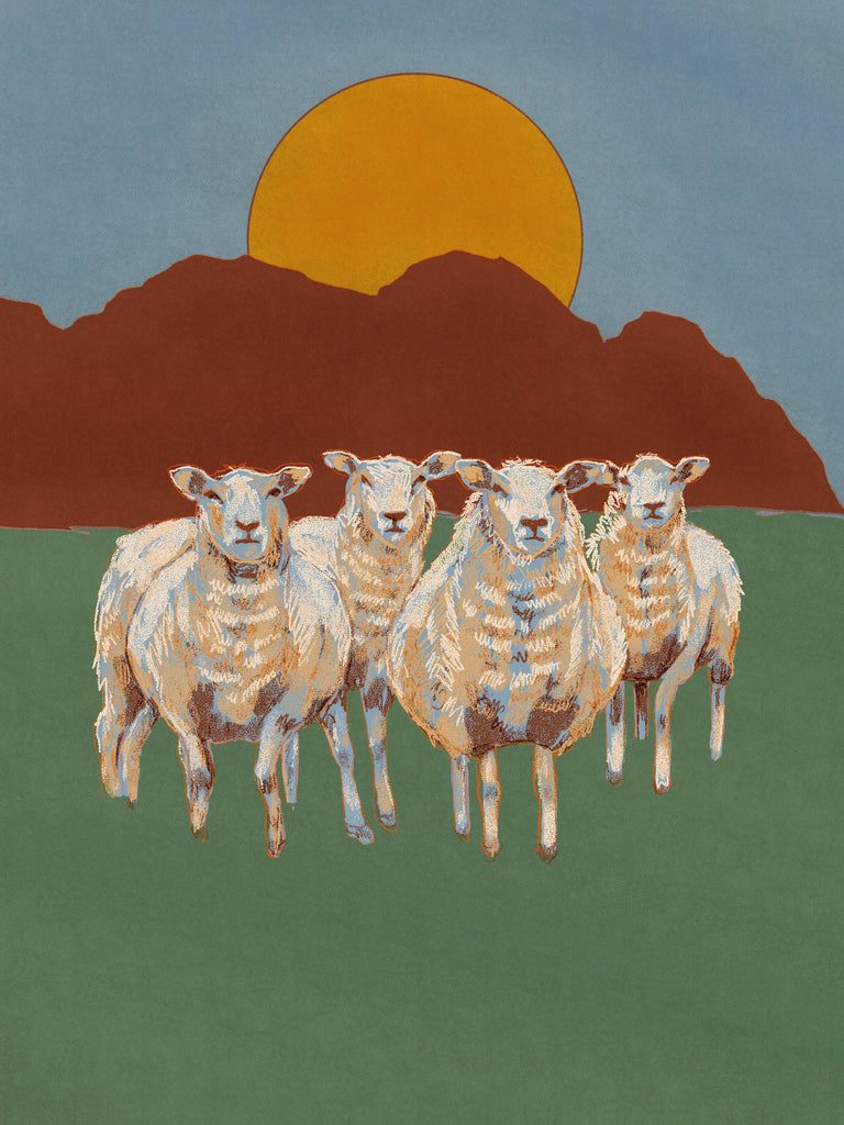 Print | Sheep 5" x 7"