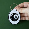 Keychain | Magic 8 Ball Embroidered