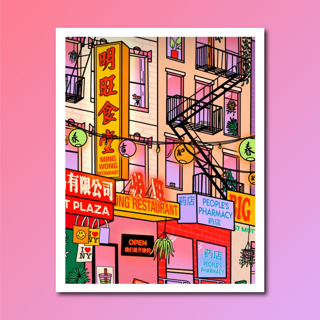 Mott Street NYC | Art Print