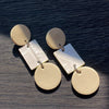 Earrings | Texture Fusion Drop  E157