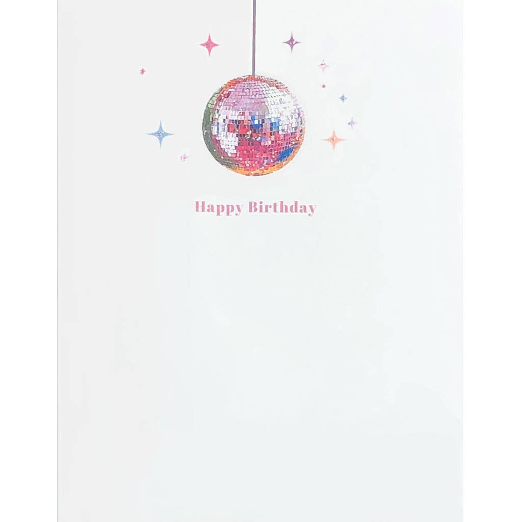 Card | Disco Ball Birthday