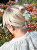 Claw Hair Clip | Forget-Me-Not Hand-painted