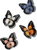 Hand-painted Monarch Butterfly Claw Hair Clip | Eco-Friendly