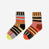 Slipper Socks | Patchwork Stripe