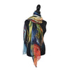 Obsidian Fluid Abstract Scarf
