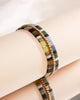 Bracelet | Set/3 Miyuki Tila (Green/Grey)