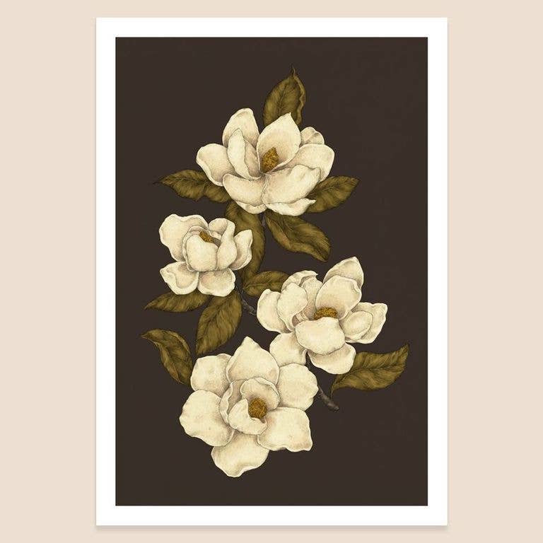 Print | Magnolias, 8” x 12”