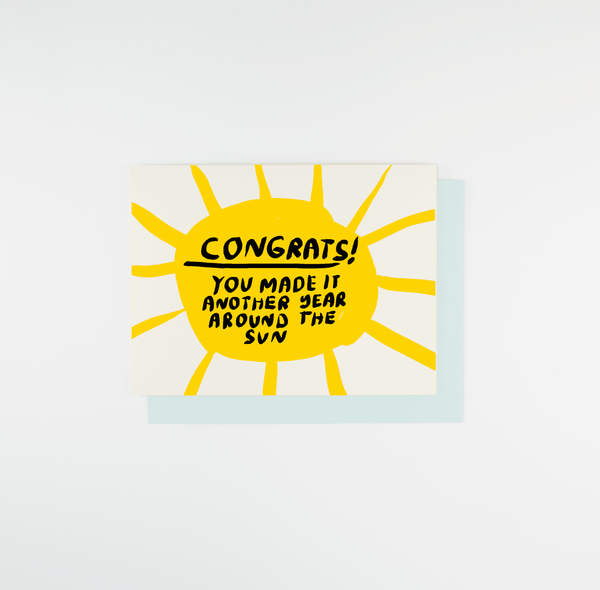 Notecard | Congrats Birthday Card