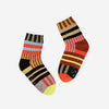 Slipper Socks | Patchwork Stripe