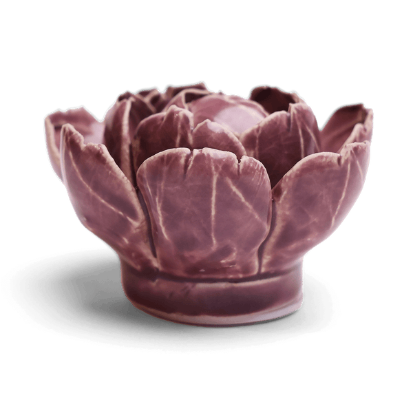 Ceramic Flower Wall Art | Peony Purple