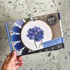 Bachelor Button (5") - DIY Embroidery Kit
