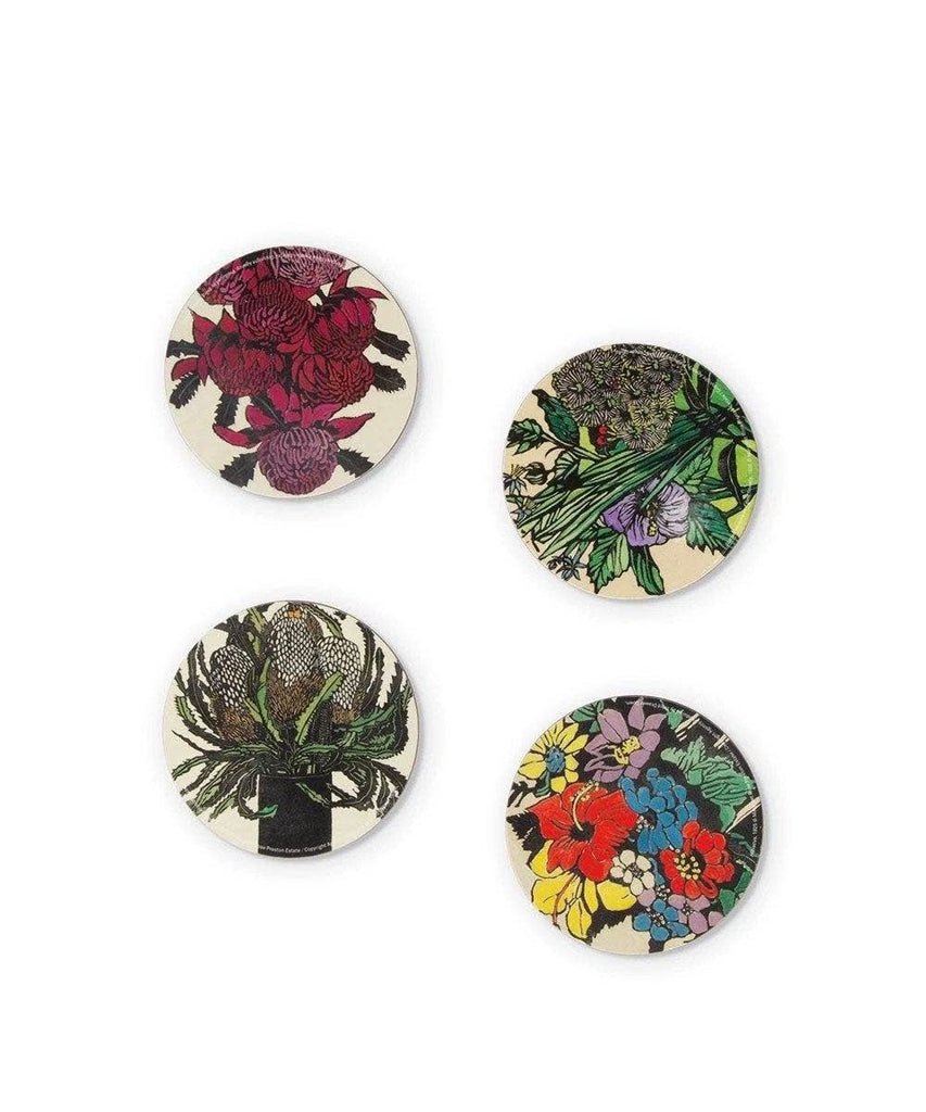 Flora Coaster Set X Margaret Preston