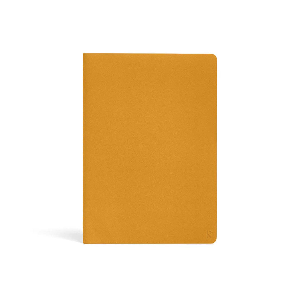 Notebook | A5 Softcover, Lined, Turmeric