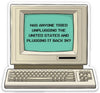 Sticker | Unplug the United States