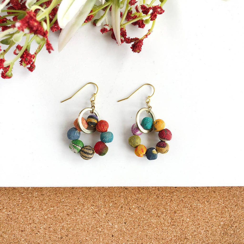 Earrings | Kantha Orbital