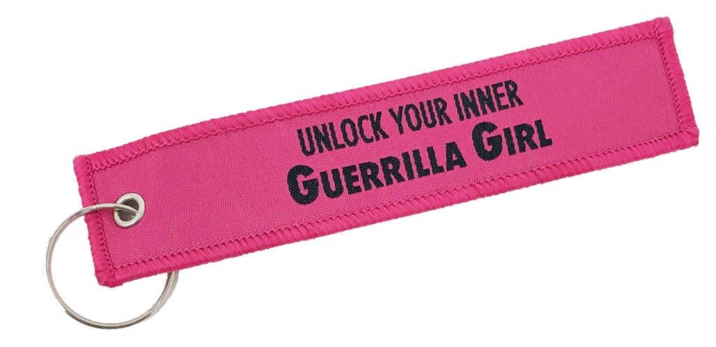 Keyring | Unlock Your Inner Guerrilla Girl