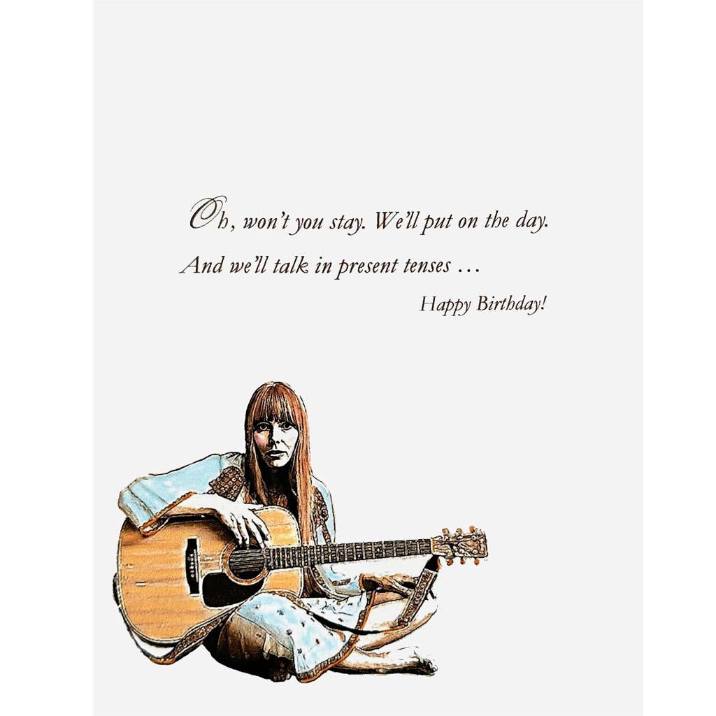 Card | Joni Mitchell Birthday
